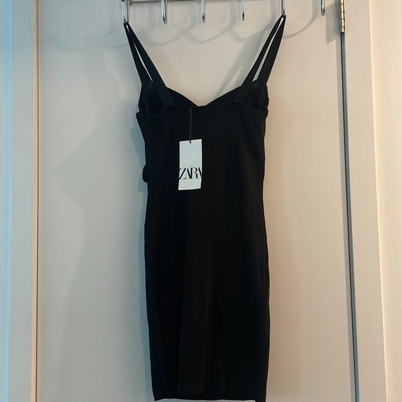 Medium Zara Black Bodycon Dress - Picture 7 of 8